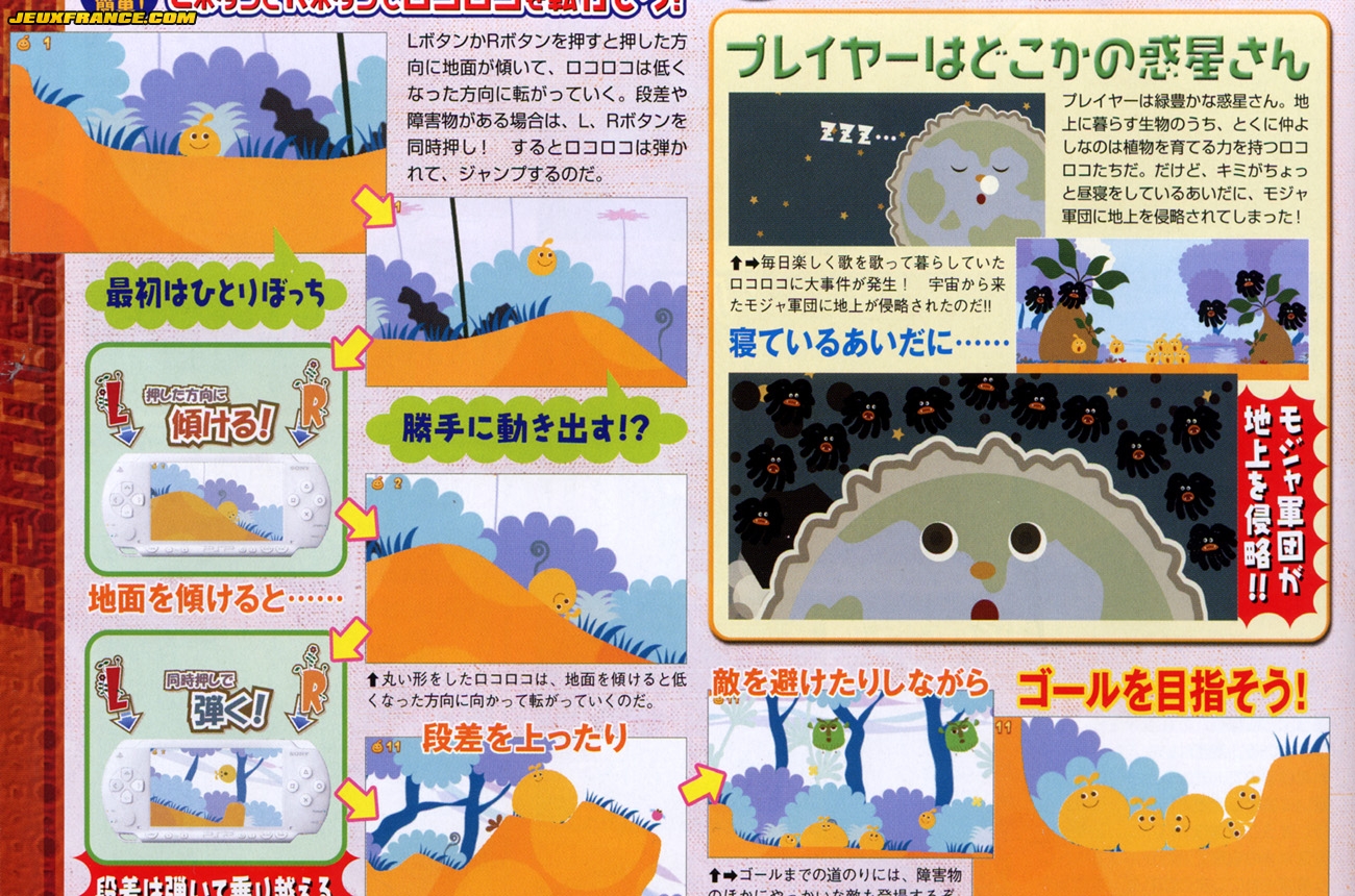 LocoRoco : plus d'images