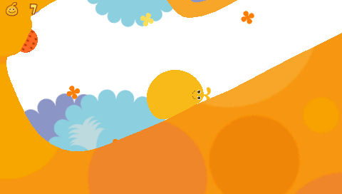 LocoRoco roule sur PSP