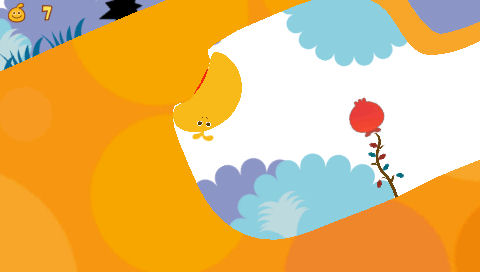 LocoRoco roule sur PSP