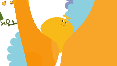 LocoRoco roule sur PSP