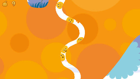 LocoRoco roule sur PSP