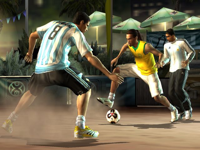 FIFA Street 2 dribble en images