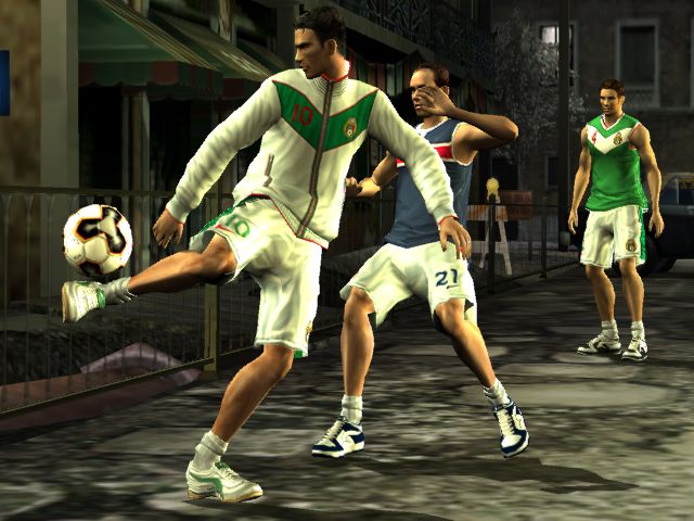 FIFA Street 2 dribble en images