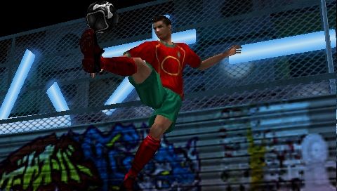 FIFA Street 2 PSP s'illustre