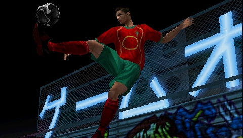 FIFA Street 2 PSP s'illustre