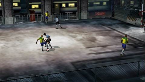 FIFA Street 2 PSP s'illustre