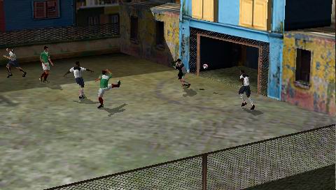 FIFA Street 2 PSP s'illustre