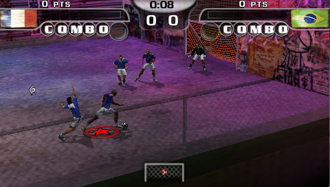 FIFA Street 2 PSP s'illustre