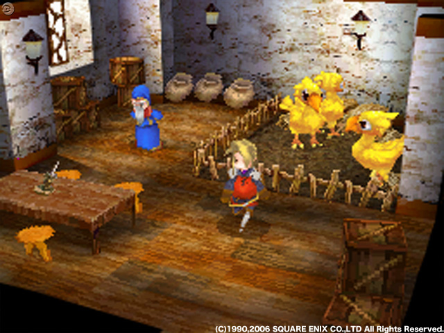 Final Fantasy III prend la pose