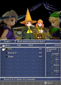 Final Fantasy III pour le printemps
