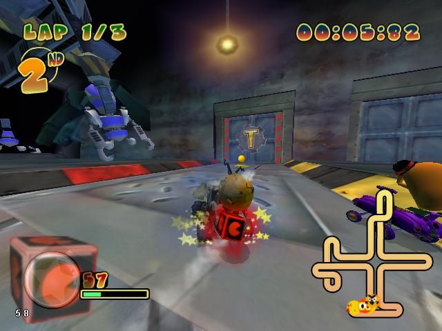 Pac-Man World Rally en 25 screens