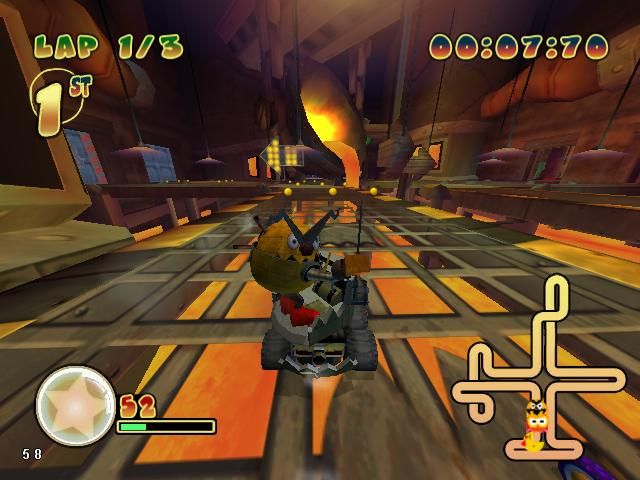 Pac-Man World Rally en 25 screens