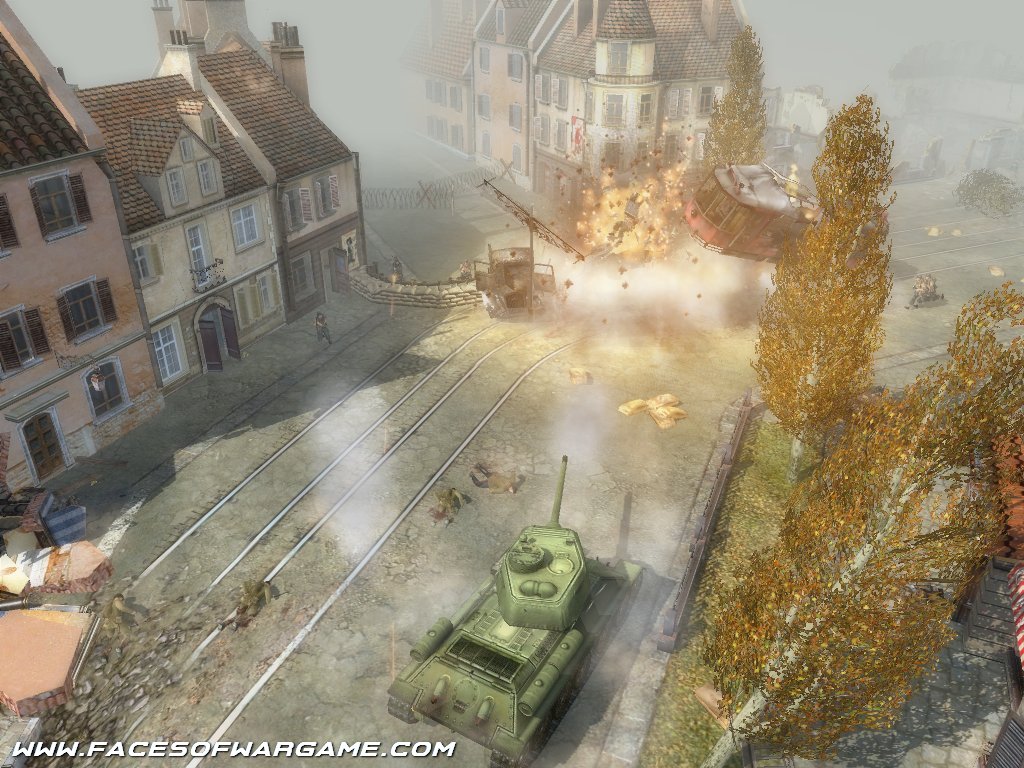 Faces of War au champ de tir