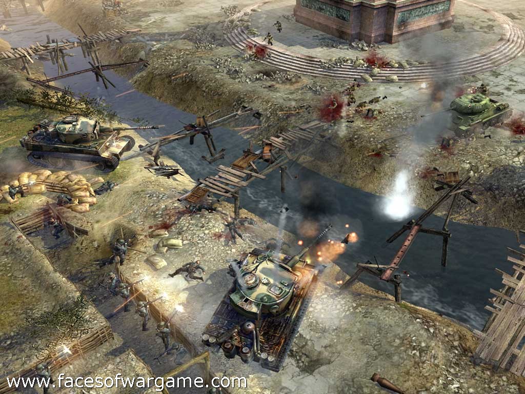 Faces of War en action