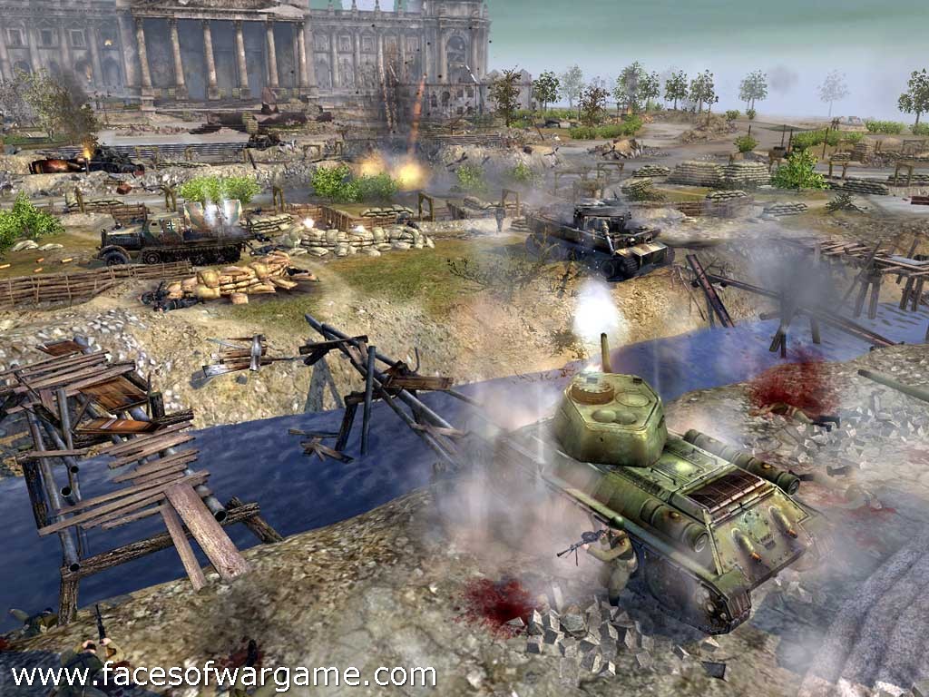 Faces of War en action