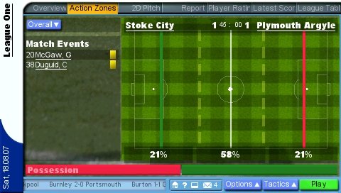 L'Entraineur en retard sur PSP