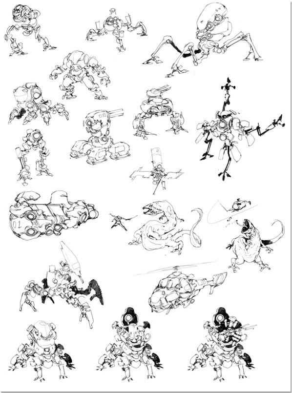 GRIN : ils bossaient sur un jeu de Ninja (artworks)