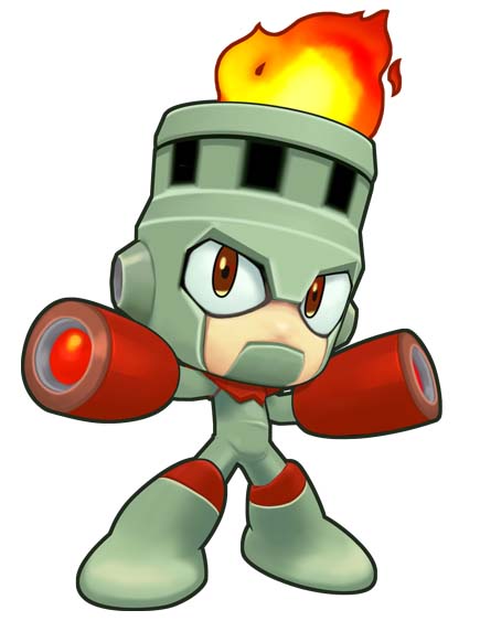 Mega Man Powered Up en artworks