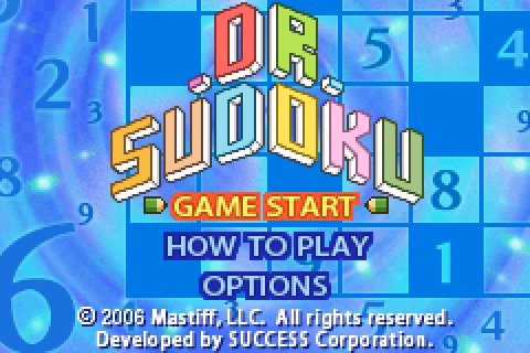 Le Sudoku débarque sur GBA