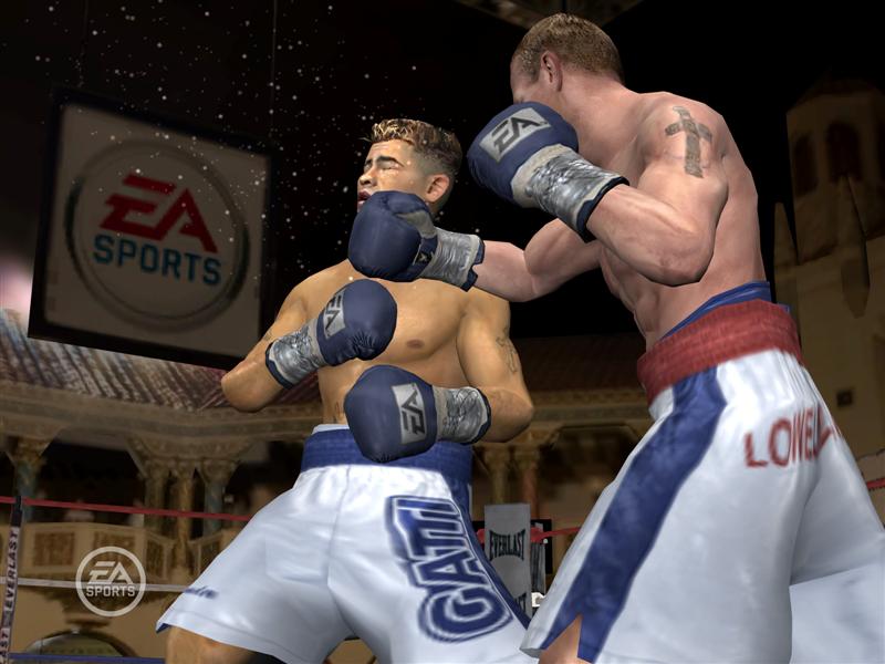 Fight Night Round 3 sur le ring
