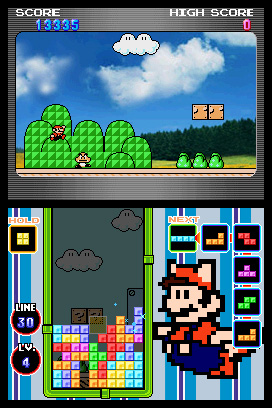 Tetris arrive sur Nintendo DS