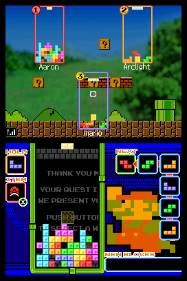 Tetris DS en images