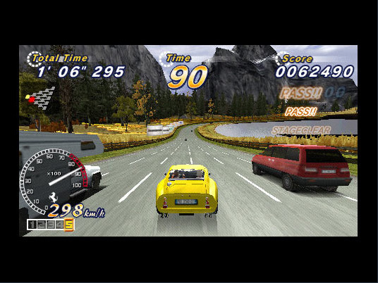 OutRun 2006 en images sur PSP