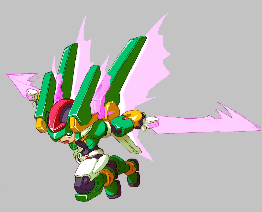 Mega Man ZX : nouveaux artworks