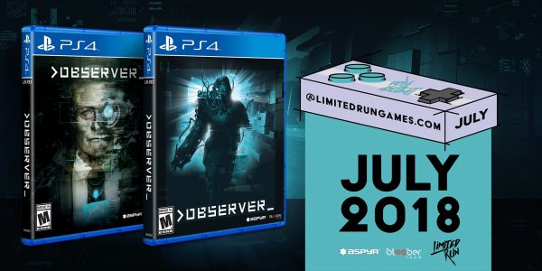 Le nouveau planning de Limited Run Games