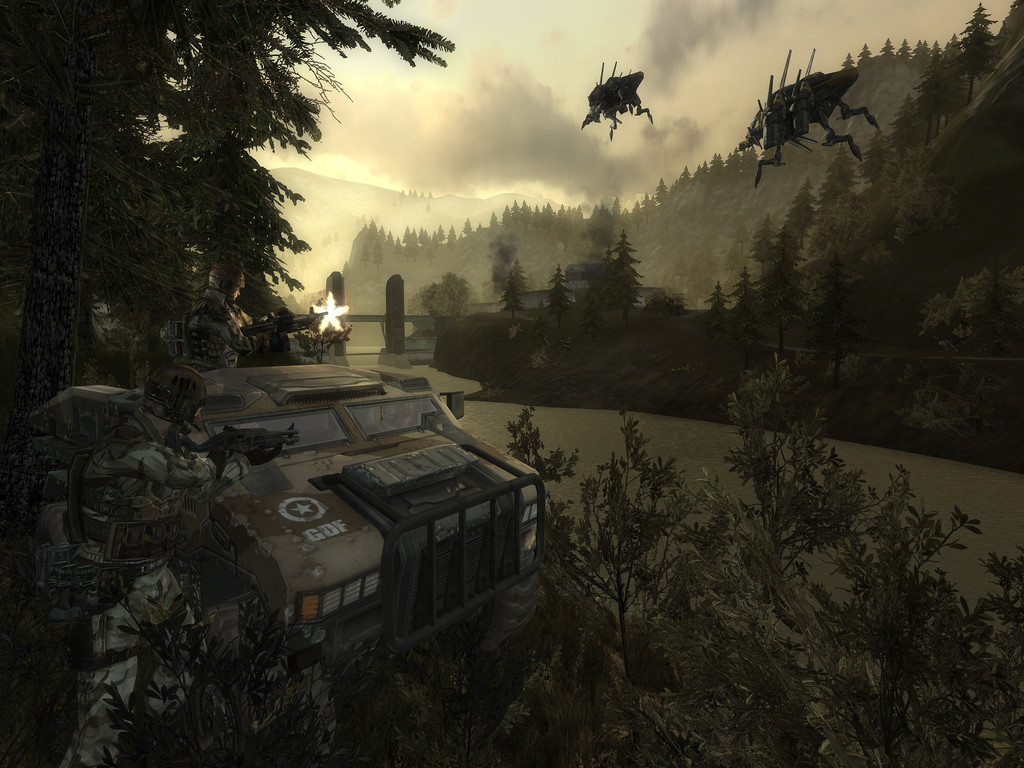 ET : Quake Wars  en action