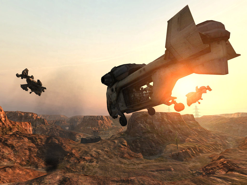 Quake Wars part en mission