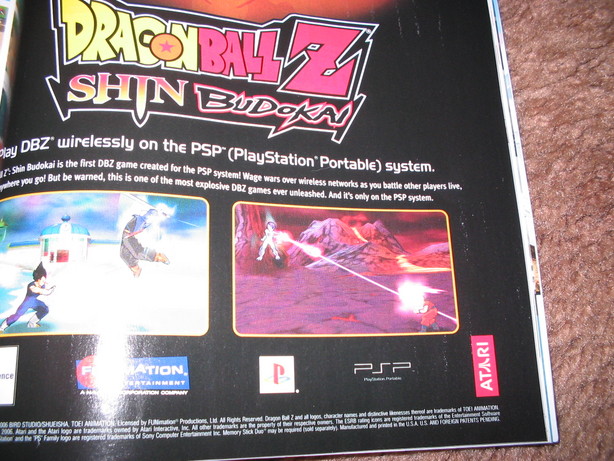 Dragon Ball Z PSP jouable à plusieurs