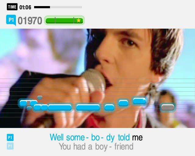 Singstar Rocks !, la tracklist