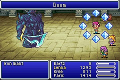 FF V Advance : nouvelles images