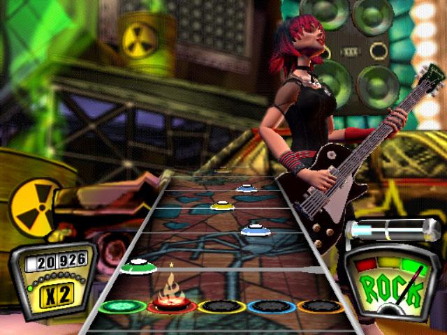 Guitar Hero pogotte en images