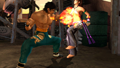 Tekken : Dark Resurrection sur la toile