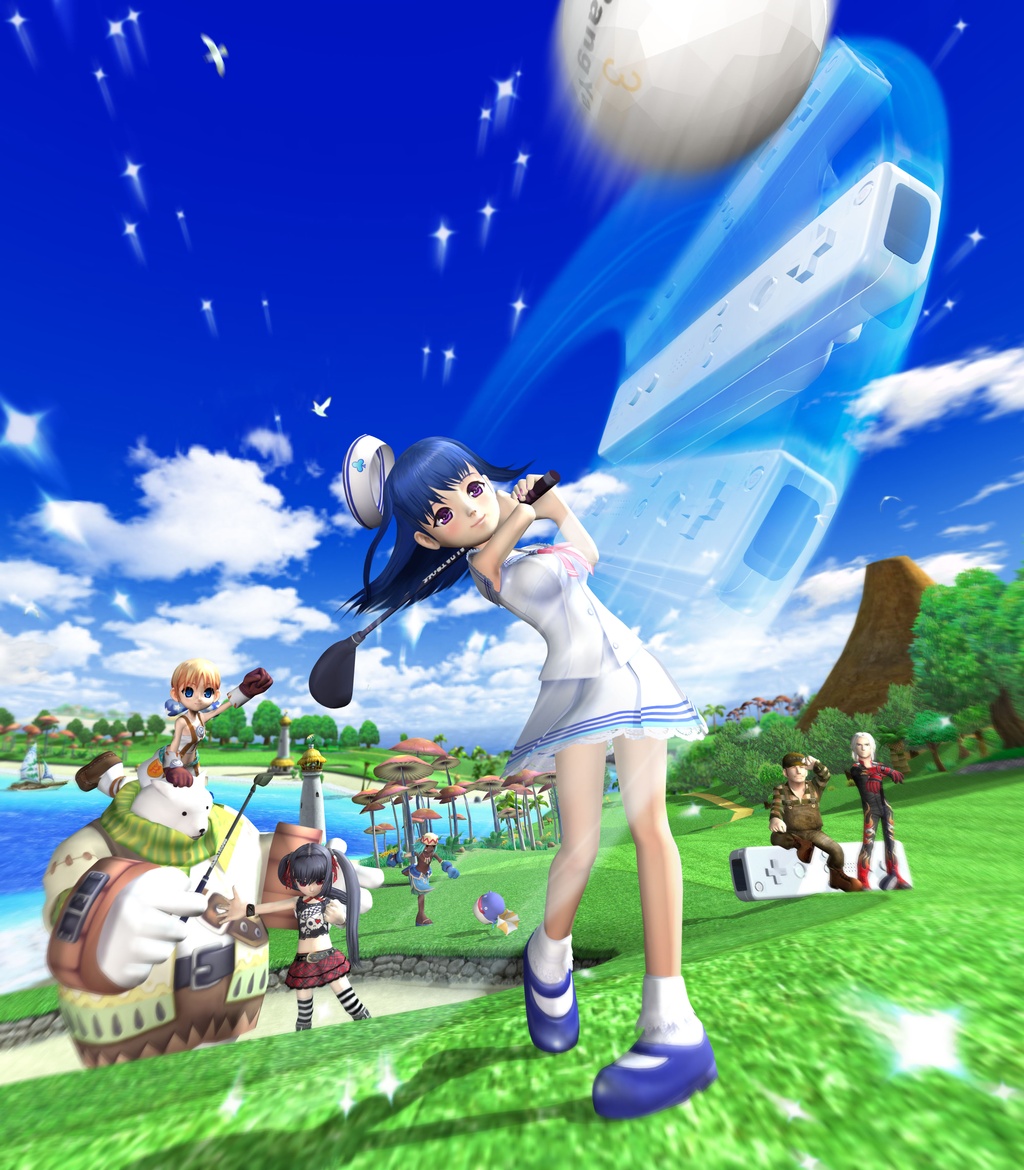 Swing Golf Pangya sur le départ