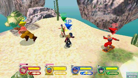 Power Stone se bastonne en images