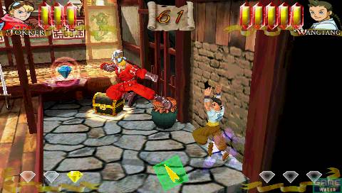 Power Stone se bastonne en images