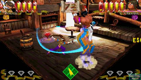 Power Stone se bastonne en images
