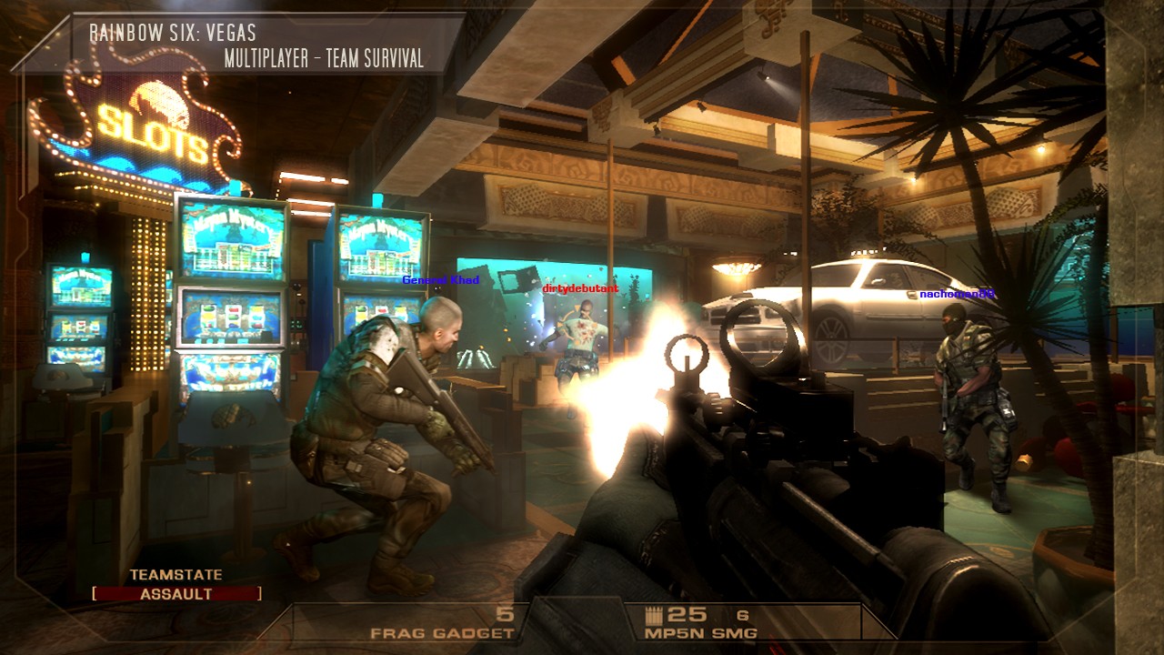Rainbow Six : Vegas en équipe