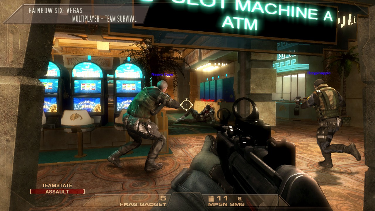 Rainbow Six : Vegas en équipe