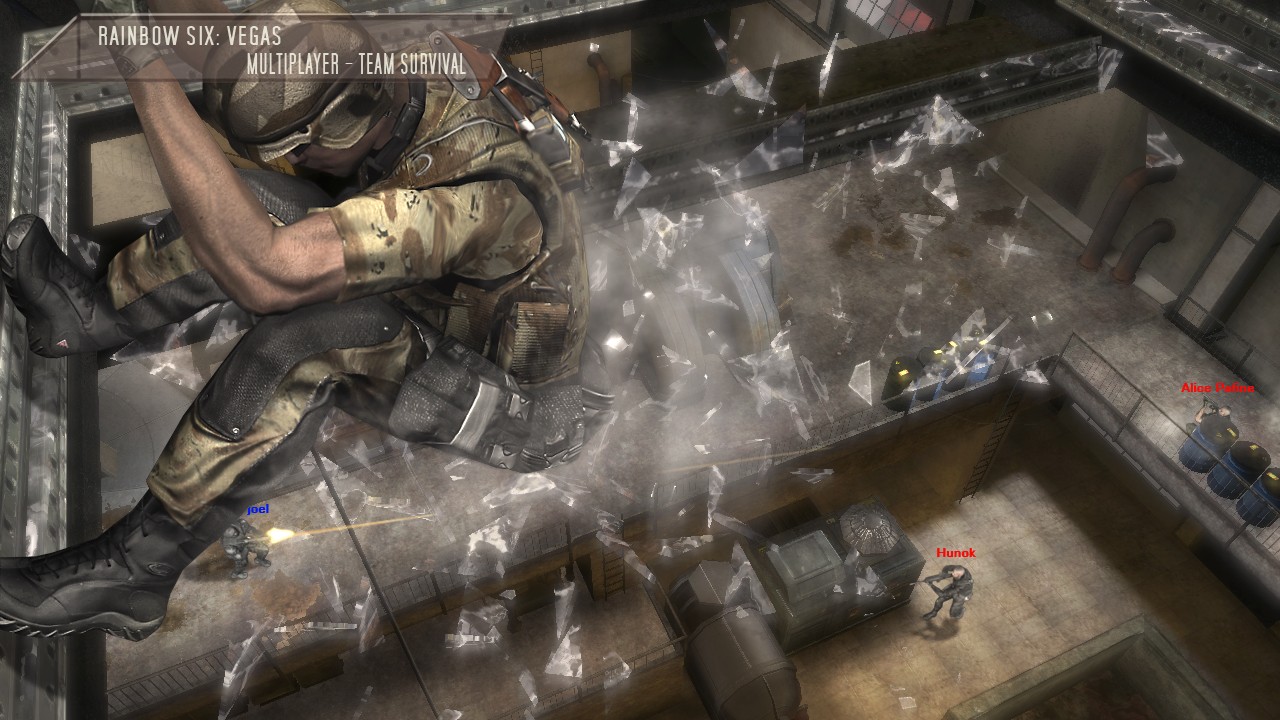 Rainbow Six : Vegas en équipe