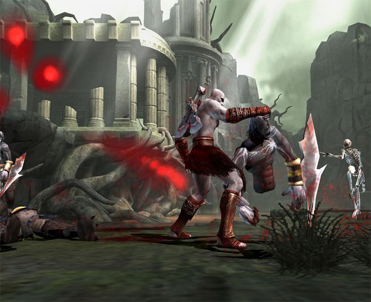 God of War II fait couler le sang