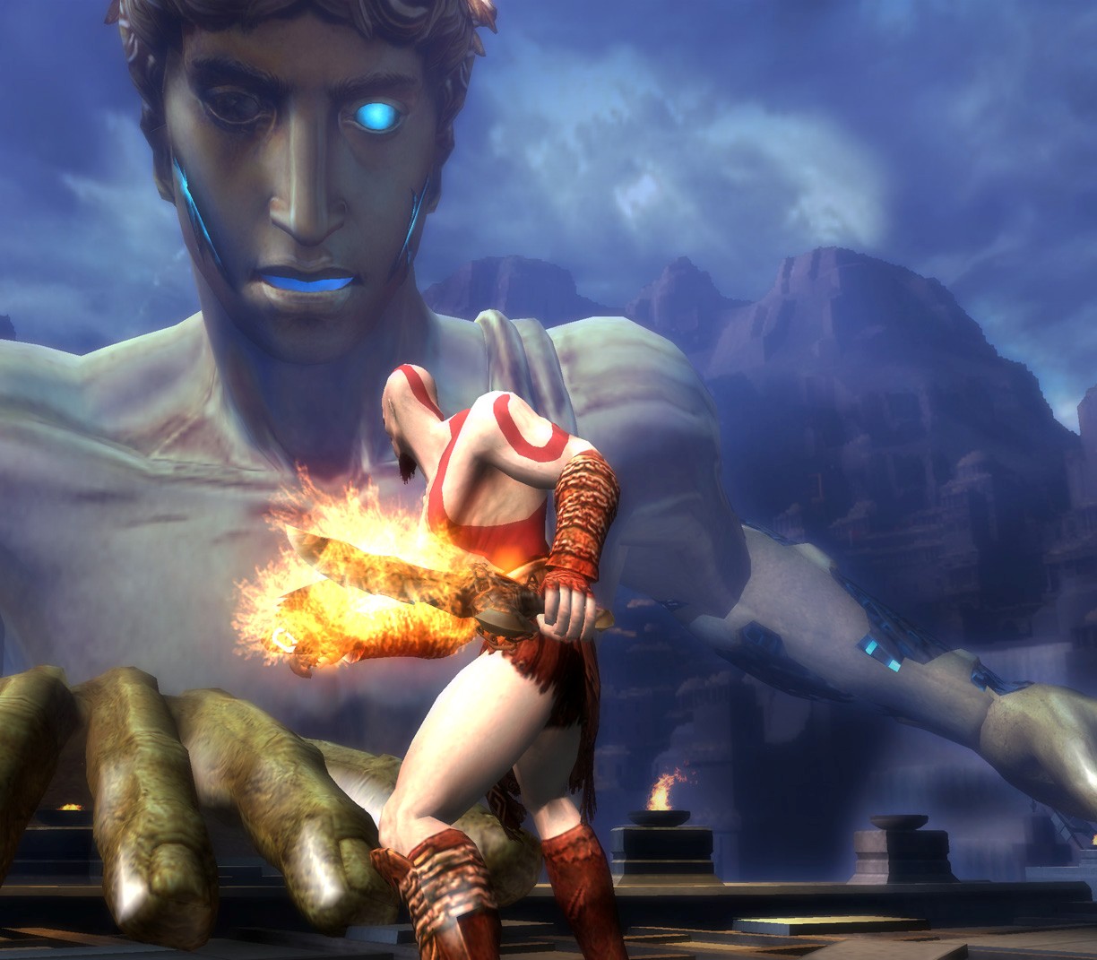 L'implacable Kratos en images
