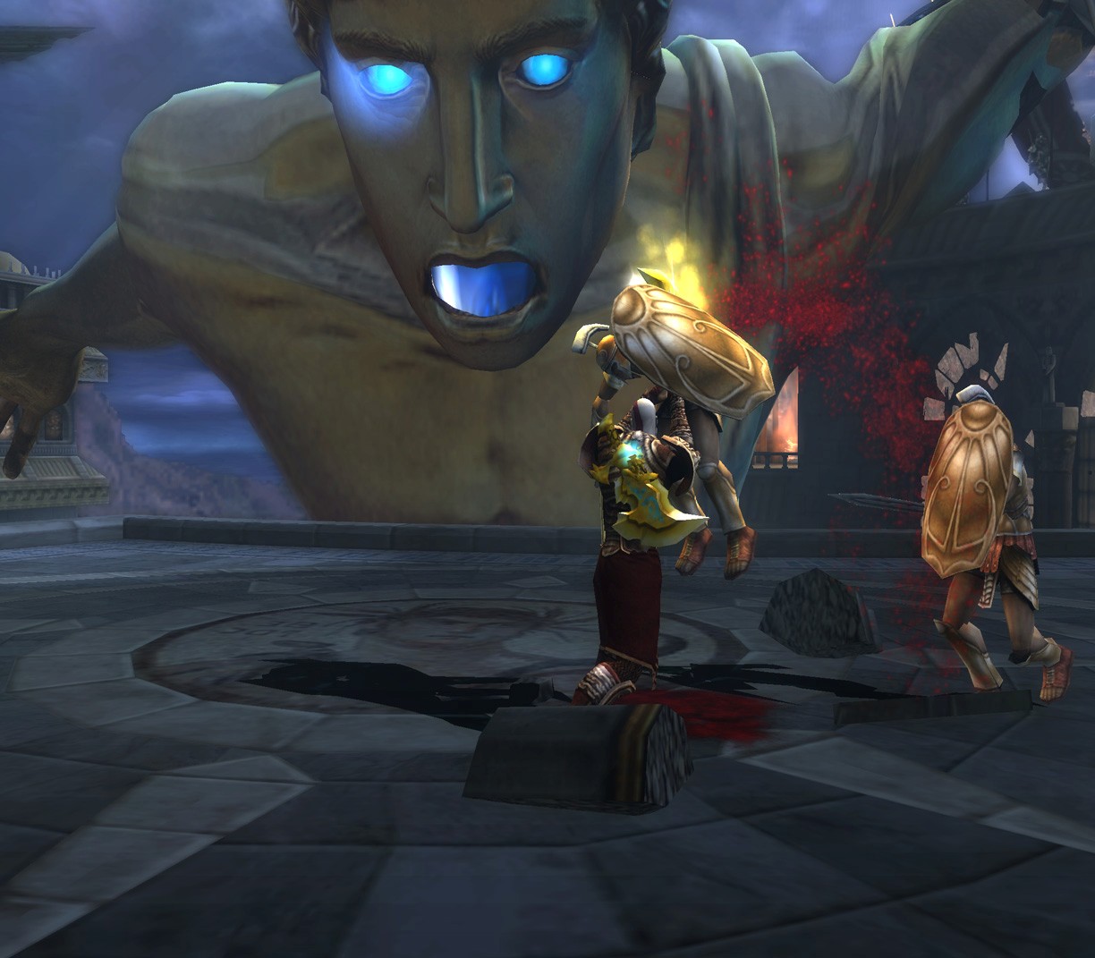 L'implacable Kratos en images