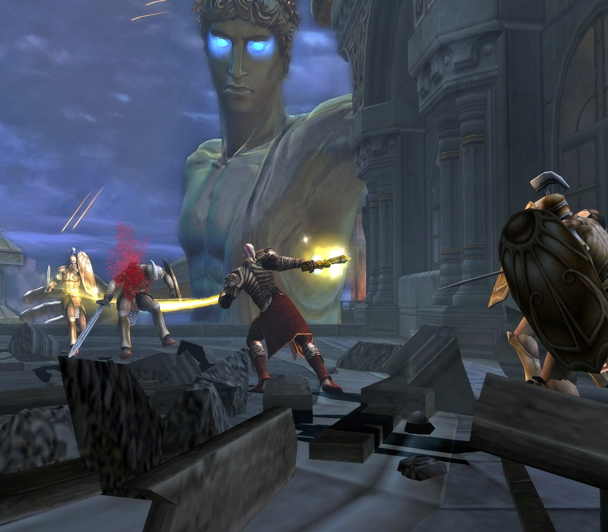 L'implacable Kratos en images