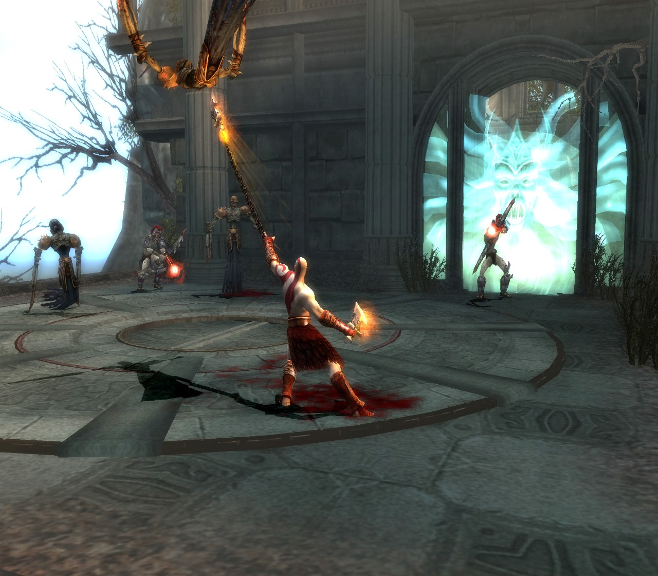 L'implacable Kratos en images