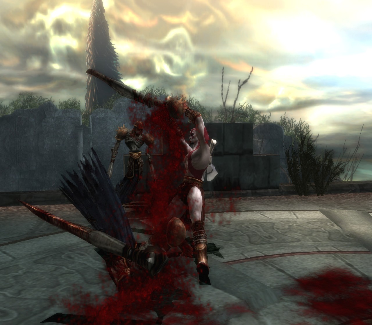 L'implacable Kratos en images