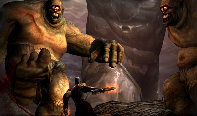 God of War II en action